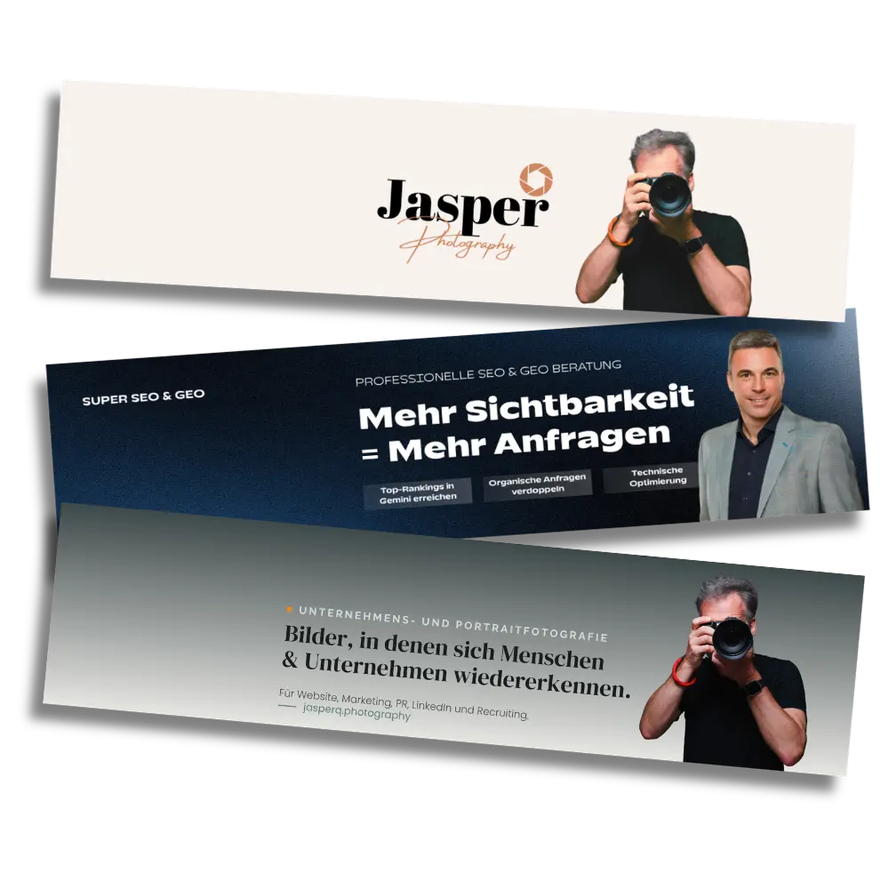 LinkedIn Banner Samples Grafik